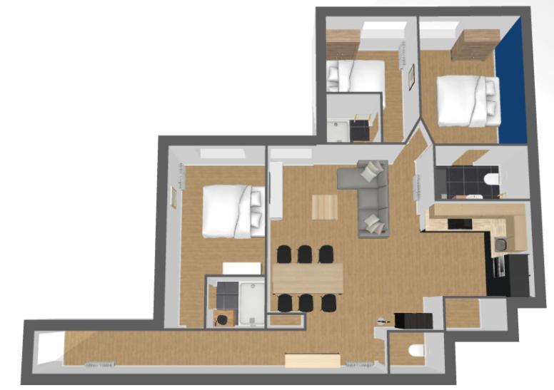 Apartamento Madonna Elegance, Proche Sanctuaire, 95M2 Lourdes Exterior foto